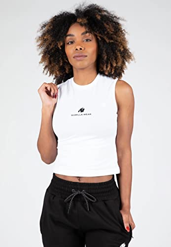 Gorilla Wear - Livonia Crop Top - Weiß -, XS Gorilla Wear - Livonia Crop Top - Weiß -, XS von Gorilla Wear