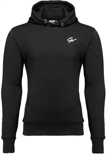 Gorilla Wear Nelson Hoodie - schwarz - Kapuze Pulli Bodybuilding Fitness Herren, 4XL von Gorilla Wear