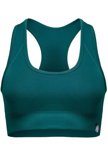 Gorilla Wear Yava Seamless Sport BH, grün, S-M von Gorilla Wear