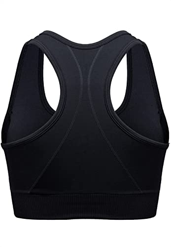 Gorilla Wear Yava Seamless Sport BH, schwarz, M-L von Gorilla Wear