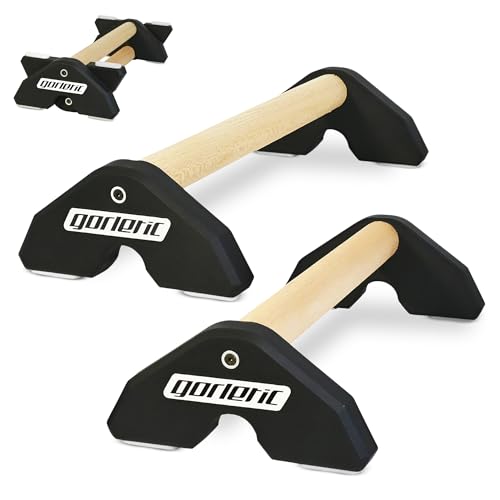LowFit PRO Gorletic Calisthenics Parallettes - Gymnastik Parallettes, einfacher Transport, Athleten getestet, Premium Magnetic Design LowFit PRO Gorletic Calisthenics Parallettes - Gymnastik Parallettes, einfacher Transport, Athleten getestet, Premium Magnetic Design von Gorletic