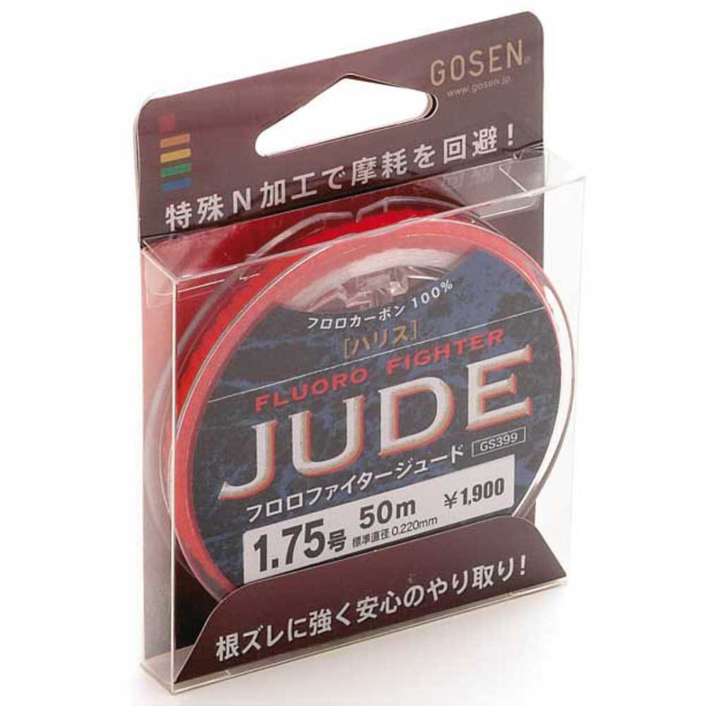 Gosen Fluoro Fighter Jude Fluorocarbon 50 M Rot 0.165 mm Gosen Fluoro Fighter Jude Fluorocarbon 50 M Rot 0.165 mm von Gosen
