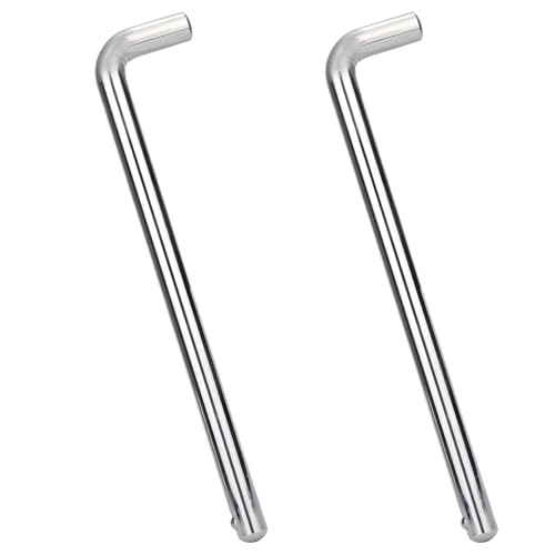 Gosknor 2stk L-Typ Gewichts Stapelstift, Kohlenstoffstahl 3/8 Zoll Durchmesser 6 Zoll Verriegelungsraum Stift Zugfester Gewichtsstapel-Verlängerungsstift Gewichtsauswahlstift Fitnessgeräte-Zubehör Gosknor 2stk L-Typ Gewichts Stapelstift, Kohlenstoffstahl 3/8 Zoll Durchmesser 6 Zoll Verriegelungsraum Stift Zugfester Gewichtsstapel-Verlängerungsstift Gewichtsauswahlstift Fitnessgeräte-Zubehör von Gosknor