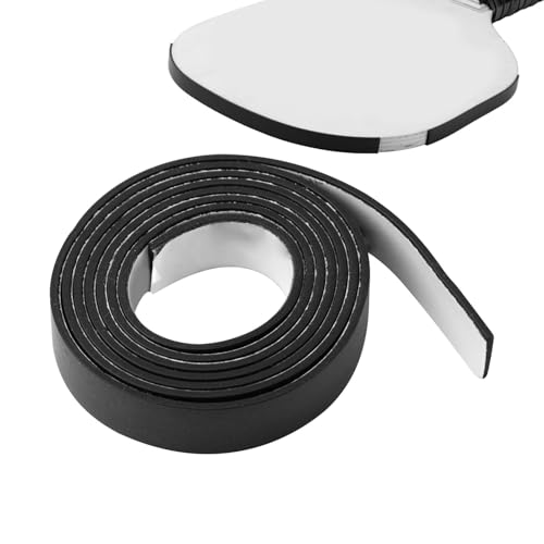 Gosknor Wolframband, 1cm Breite 50g Rollengewicht Selbstklebend Bleiband für Pickleball-Schläger Anpassbar Alternative Beschwertes Band für Pickleball-Schläger, Schwarz von Gosknor