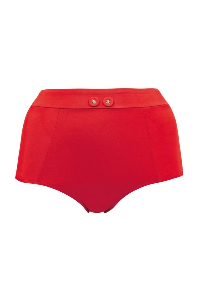 Gossard Highwaist-Bikini-Hose Egoboost Taillenslip Sunset Red XS neutral von Gossard