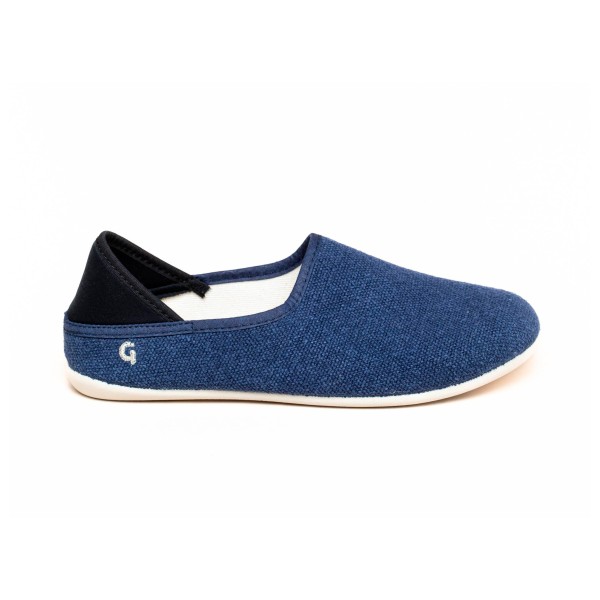 Gottstein - Linen Slip-On - Hüttenschuhe Gr 37 blau von Gottstein