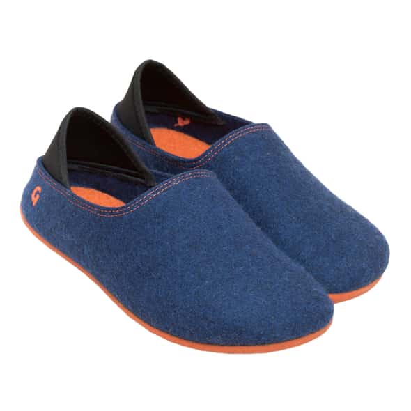 Gottstein Wool Slip-On (Blau 38 EU) Hüttenschuhe von Gottstein