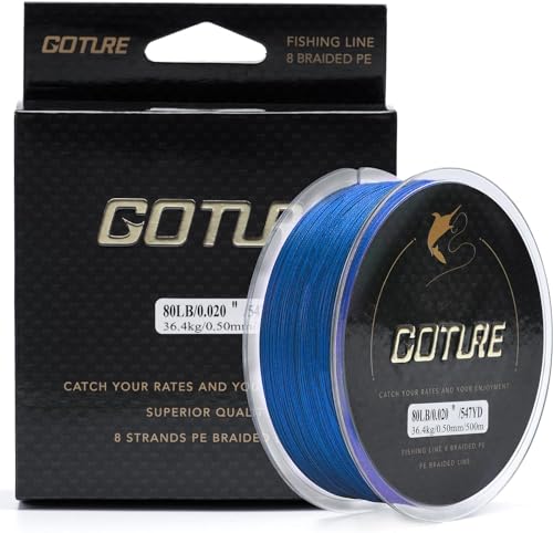 Goture Geflochtene Angelschnur 8fach, Geflochtene Angelschnur Ultradünne, Starke, Empfindliche, Glatte und Dehnungsfreie Angelschnur 8fach Geflochtene Angelschnur 300M Goture Geflochtene Angelschnur 8fach, Geflochtene Angelschnur Ultradünne, Starke, Empfindliche, Glatte und Dehnungsfreie Angelschnur 8fach Geflochtene Angelschnur 300M von Goture