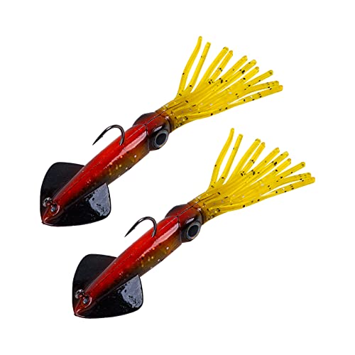 Goture Gummi Tintenfisch Köder-Gummiköder Octopus-Leuchtend Gummiköder-UV Octopus 3D Eyes Realistischer Tintenfisch Köder-Tintenfischköder für Salzwasser und Süßwasser Goture Gummi Tintenfisch Köder-Gummiköder Octopus-Leuchtend Gummiköder-UV Octopus 3D Eyes Realistischer Tintenfisch Köder-Tintenfischköder für Salzwasser und Süßwasser von Goture