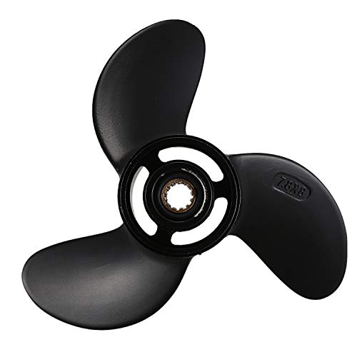 Goufride Aluminium AußEnborder Propeller 7.8X8 für Mercury 4-6Hp 3R1W64516-0 von Goufride