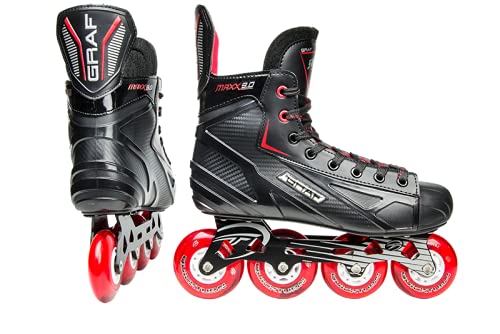 Graf Max 9 Hockey Inliner Senior, Größe:40 Graf Max 9 Hockey Inliner Senior, Größe:40 von Graf