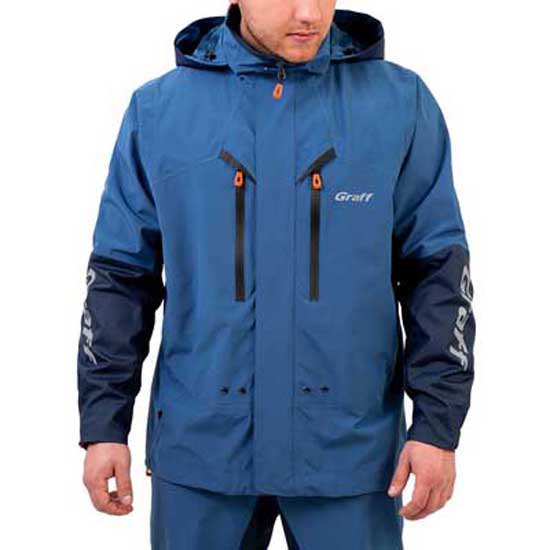 Graff 606-b-1 Jacket Blau 3XL Mann von Graff