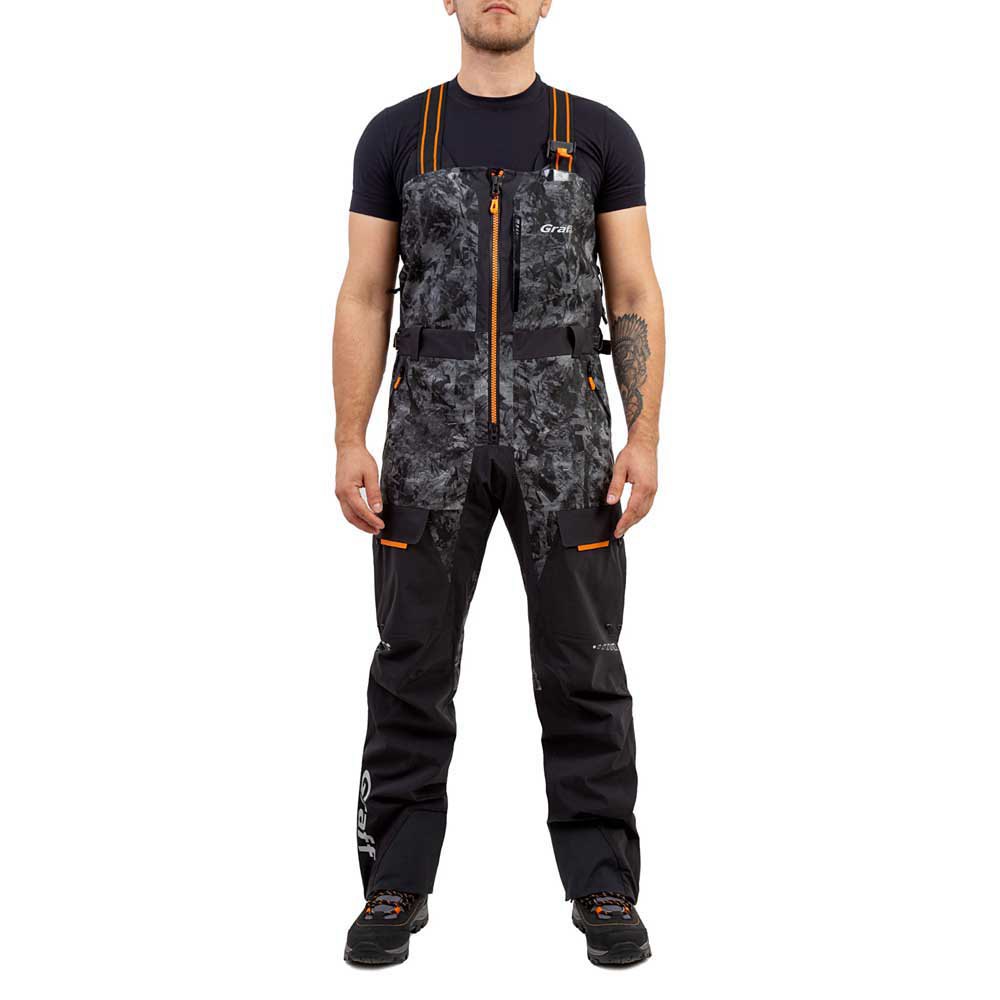Graff Bibs Edition 2.0 Bib Pants Schwarz,Grau L/182-188 cm Mann Graff Bibs Edition 2.0 Bib Pants Schwarz,Grau L/182-188 cm Mann von Graff