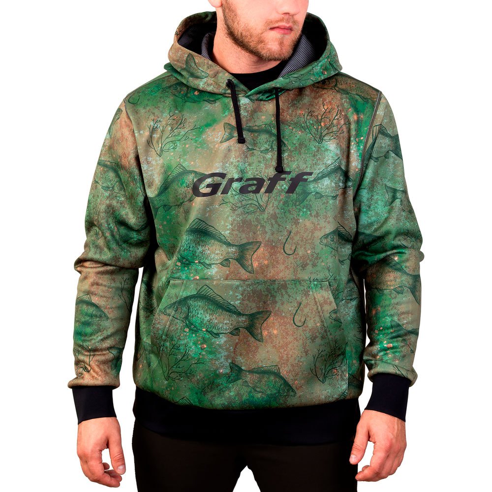 Graff Carp Wp Hoodie Grün 3XL Mann von Graff