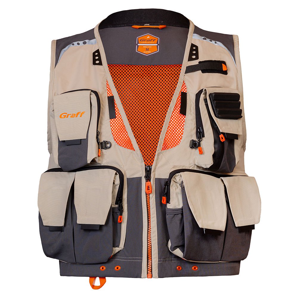 Graff Fishing B-1 Vest Beige L Mann Graff Fishing B-1 Vest Beige L Mann von Graff