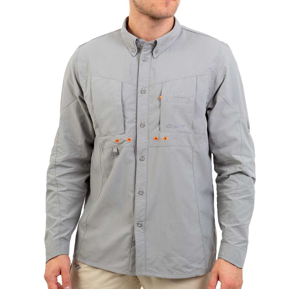 Graff 807-ko-cl-12 Long Sleeve Shirt Grau XL Mann Graff 807-ko-cl-12 Long Sleeve Shirt Grau XL Mann von Graff