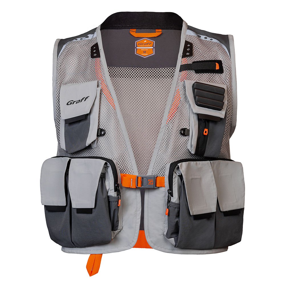 Graff Fishing Vest Grau L Mann von Graff