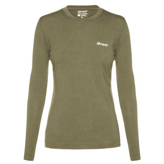 Graff Merino Light Long Sleeve T-shirt Grün 3XL Frau Graff Merino Light Long Sleeve T-shirt Grün 3XL Frau von Graff