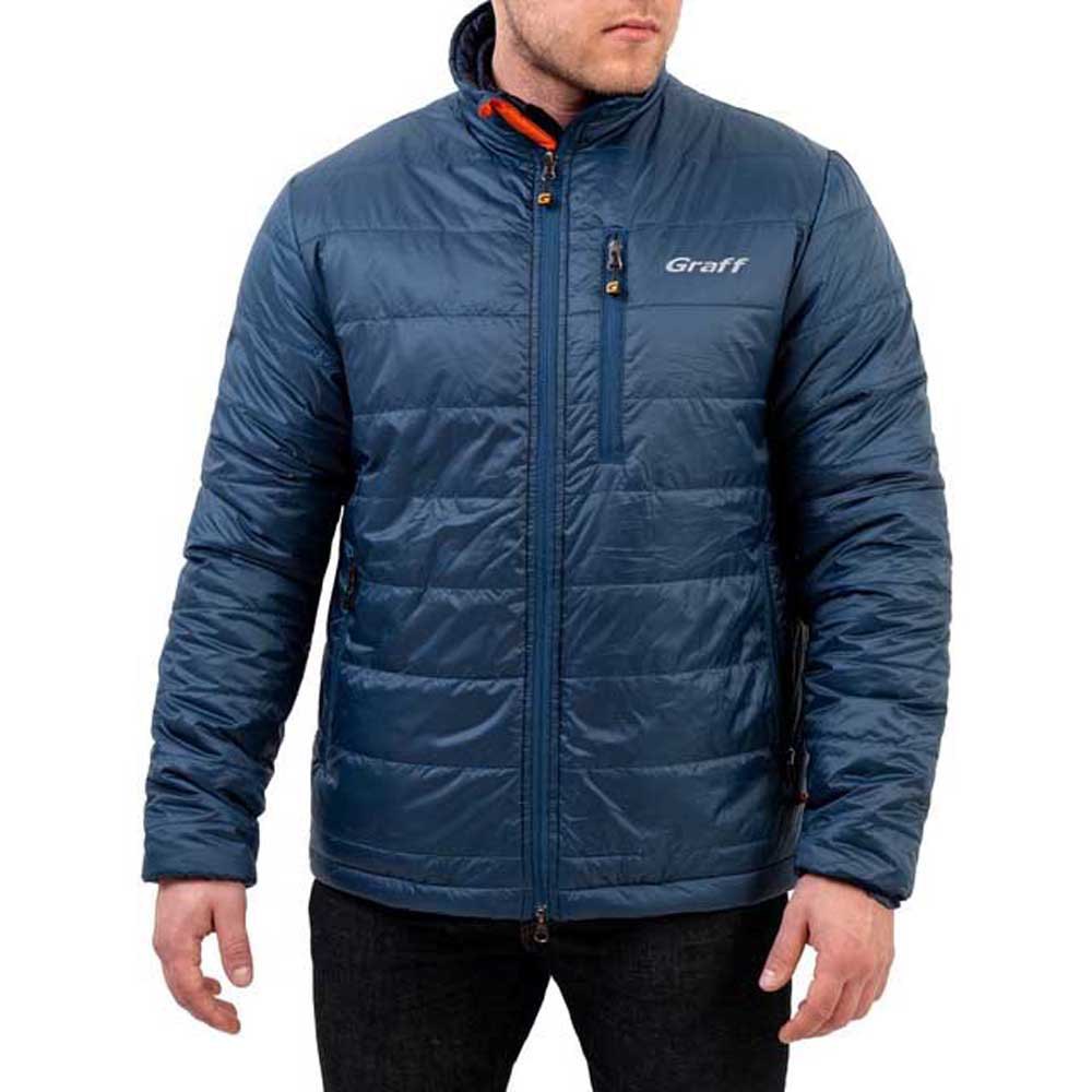 Graff Quilted Outdoor Jacket Blau M Mann von Graff