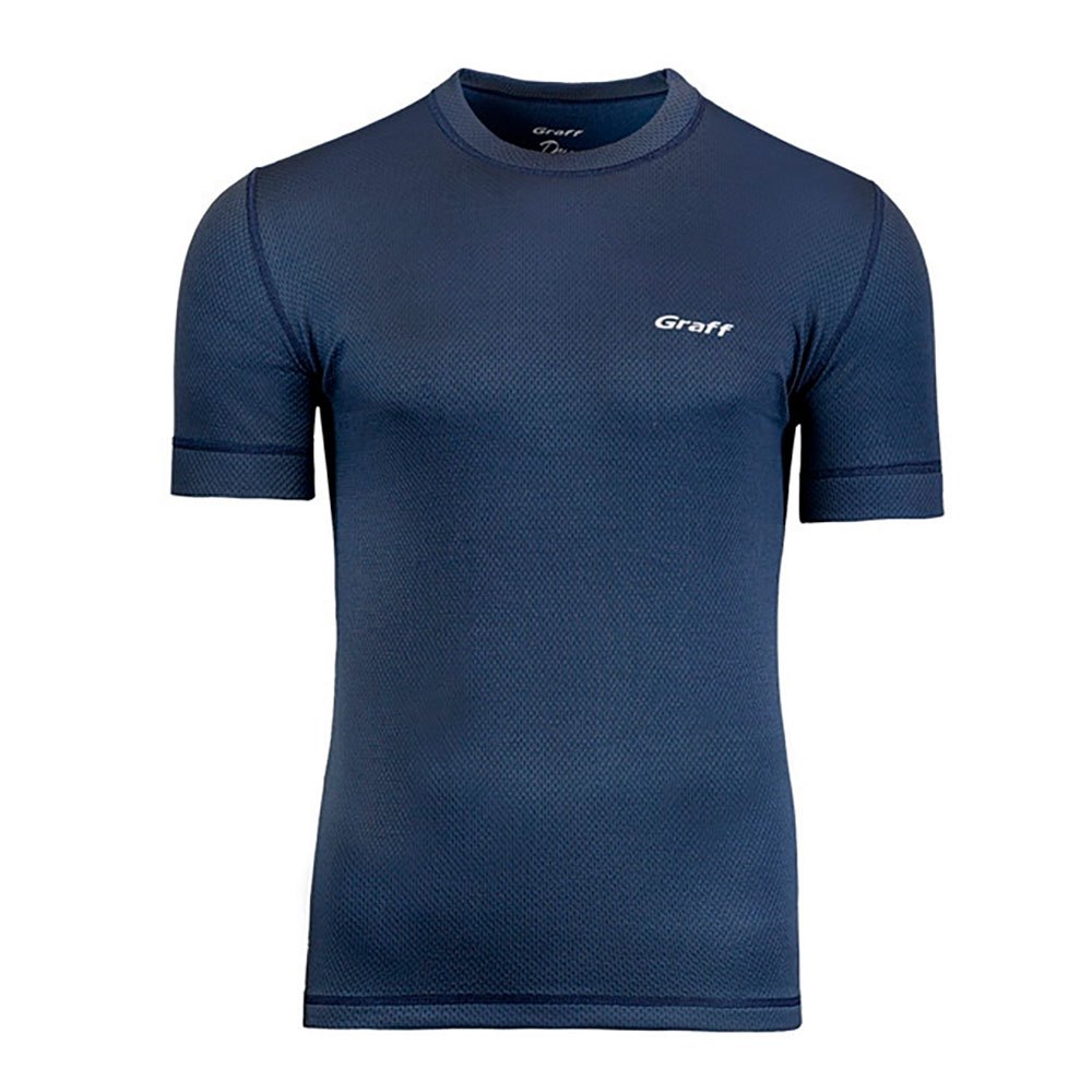 Graff Termo Active Duo Skin 300 Short Sleeve T-shirt Blau S Mann von Graff