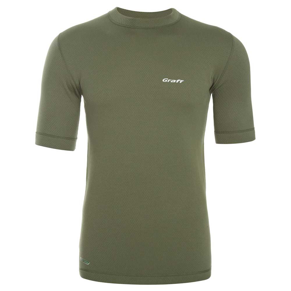 Graff Termo Active Short Sleeve T-shirt Grün 4XL Mann von Graff