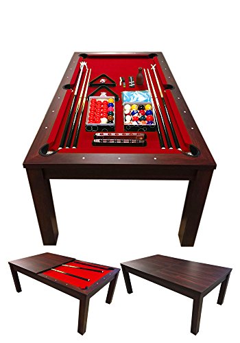 Billardtisch Billard Billard-Spiel Messung 188 x 96 cm Neue 7FT mod. Vulcan Rot Billardtisch Billard Billard-Spiel Messung 188 x 96 cm Neue 7FT mod. Vulcan Rot von Grafica ma.ro srl