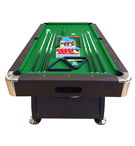 Billardtisch 8 ft Billard 220 x 110 cm Neue grün Tuch Billard-Spiel Messung von Grafica ma.ro srl