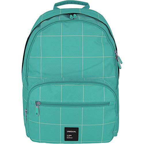 Grafoplás 37502336 Uniqual Grid Schulrucksack, Türkis, 31.5 x 43 x 20 cm Grafoplás 37502336 Uniqual Grid Schulrucksack, Türkis, 31.5 x 43 x 20 cm von Grafoplás