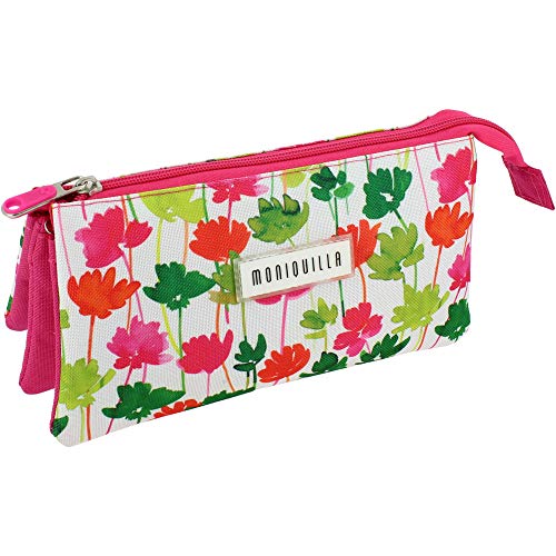 Grafoplás 37540667 Moniquilla Federmäppchen, dreifach, 22,5 x 12 x 14 cm, bunt, Triple, Blumen Grafoplás 37540667 Moniquilla Federmäppchen, dreifach, 22,5 x 12 x 14 cm, bunt, Triple, Blumen von Grafoplás