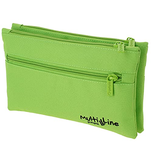 Grafoplás 37541920 Kollektion Federmäppchen, doppelt, Grün, 22 x 12 cm Grafoplás 37541920 Kollektion Federmäppchen, doppelt, Grün, 22 x 12 cm von Grafoplás