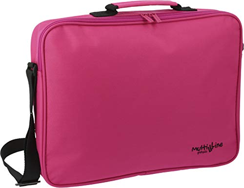 Grafoplás Kollektion Multiline Schulranzen, Rosa, 38 x 28 x 6 cm, Multiline Grafoplás Kollektion Multiline Schulranzen, Rosa, 38 x 28 x 6 cm, Multiline von Grafoplás