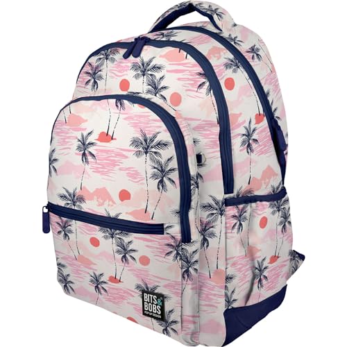 Grafoplás Bits&Bobs Sunset Schulrucksack, 33 x 46 x 22,5 cm, gepolsterter Rücken und Griffe, 3 Fächer, Zusatztaschen, gepolsterter Laptopbereich, anpassbar an Trolley, Modell Rubber, Rosa, Grafoplás Bits&Bobs Sunset Schulrucksack, 33 x 46 x 22,5 cm, gepolsterter Rücken und Griffe, 3 Fächer, Zusatztaschen, gepolsterter Laptopbereich, anpassbar an Trolley, Modell Rubber, Rosa, von Grafoplás