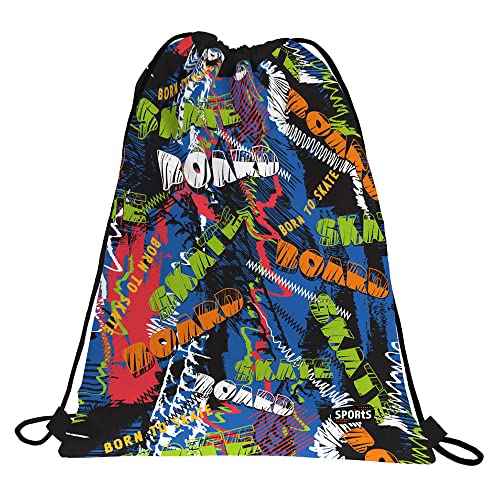 Grafoplás Sports, Skate Sporttasche, Uni, für Kinder, 1 Stück, bunt, 36x47cm, Für die Schule Grafoplás Sports, Skate Sporttasche, Uni, für Kinder, 1 Stück, bunt, 36x47cm, Für die Schule von Grafoplás
