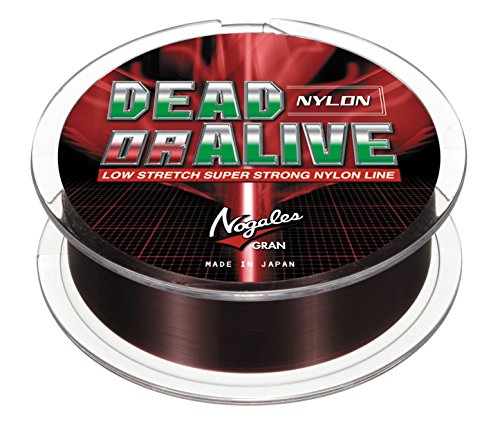 Gran Nogales Dead or Alive Nylon Hauptschnur mit 10lb - 4,54kg Tragkraft und 0,260mm Durchmesser von Varivas