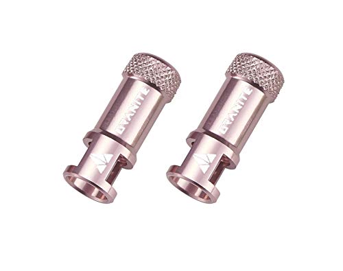 Granite Juicy Nipple Ventilkappen mit Ventilkernentfernungsfunktion, einfach zu verwendende Fahrradreifen-Schutzhüllen (Pink). Granite Juicy Nipple Ventilkappen mit Ventilkernentfernungsfunktion, einfach zu verwendende Fahrradreifen-Schutzhüllen (Pink). von Granite