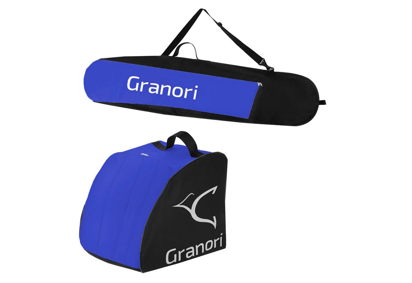 Granori Skitasche Set aus Snowboardtasche + Skischuhtasche für Skischuhe & Snowboard von Granori