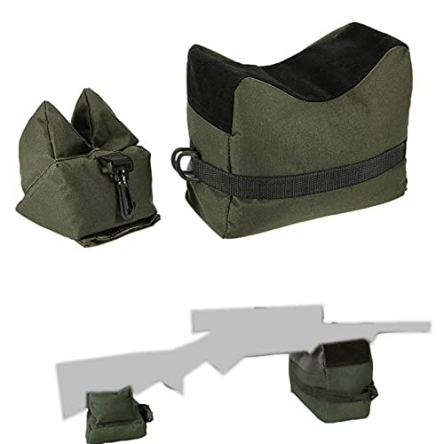 Vorderschaftauflage Sandsack, Vorne Hinten Gewehrauflage Mit Verschleißschutzschicht Und Verbindungshaken, Ungefüllt, 600D Oxford Grün 25 * 21.6cm Vorderschaftauflage Sandsack, Vorne Hinten Gewehrauflage Mit Verschleißschutzschicht Und Verbindungshaken, Ungefüllt, 600D Oxford Grün 25 * 21.6cm von Grantien