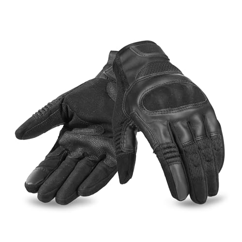Grapelet Motorradhandschuhe Herren,Touchscreen Handschuhe Motorrad Sommer,Vollfinger Motorrad Lederhandschuhe für Mountainbike,Motocross,Bergsteigen,Wandern,M Grapelet Motorradhandschuhe Herren,Touchscreen Handschuhe Motorrad Sommer,Vollfinger Motorrad Lederhandschuhe für Mountainbike,Motocross,Bergsteigen,Wandern,M von Grapelet