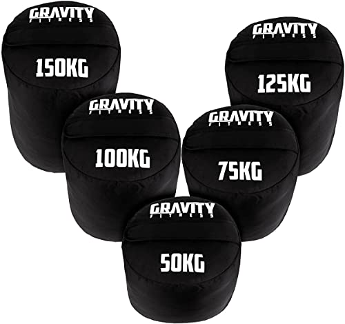 Gravity Fitness Robuster Strongman Sandsack, 50 kg – 150 kg (50 kg) von Gravity Fitness