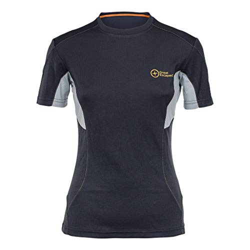 Great Escapes SAVO Damen-T-Shirt XS Vulcan/Quarry von Great Escapes