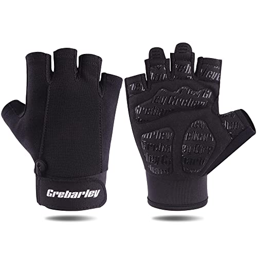 Grebarley Fitness Handschuhe,Trainingshandschuhe für Krafttraining,Bodybuilding,Crossfit,Radsport,Sporthandschuhe für Herren und Damen von Grebarley