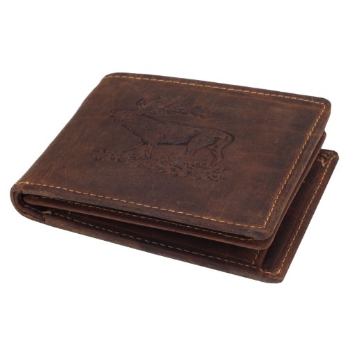 Greenburry Vintage Leder Geldbörse braun | Querformat Greenburry Vintage Leder Geldbörse braun | Querformat von Greenburry