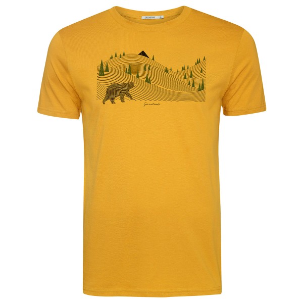 GreenBomb - Animal Bearland Guide Cotton - T-Shirts - T-Shirt Gr XL orange von GreenBomb