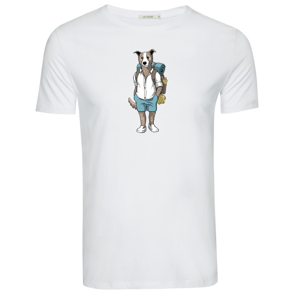 GreenBomb - Animal Dog Traveller Guide T-Shirt - T-Shirt Gr L weiß GreenBomb - Animal Dog Traveller Guide T-Shirt - T-Shirt Gr L weiß von GreenBomb