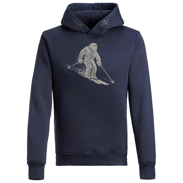 GreenBomb - Animal Yeti Ski Star Hoodie Cotton - Hoodie Gr M blau von GreenBomb