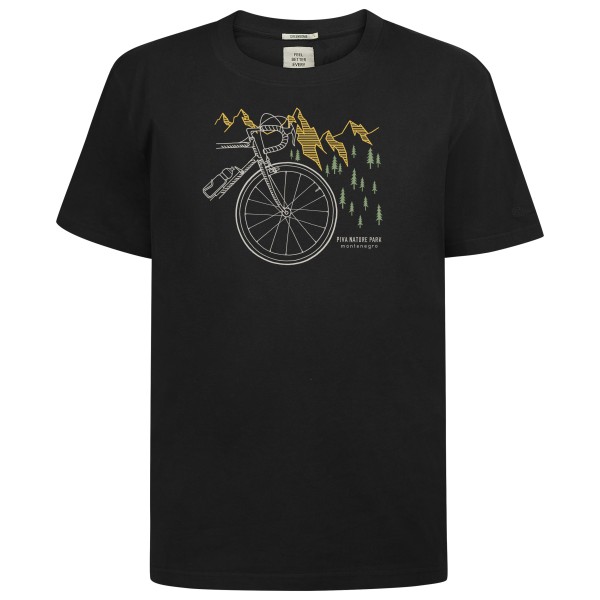 GreenBomb - Bike Nature Park Fusion T-Shirt Cotton - T-Shirt Gr L schwarz von GreenBomb