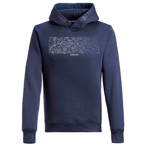 GreenBomb - Bike Slow Star - Hoodie Gr L blau von GreenBomb