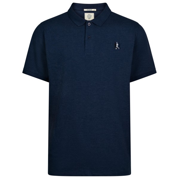 GreenBomb - Lifestyle Run Strike Polo - Polo-Shirt Gr L blau von GreenBomb