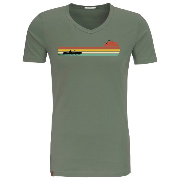 GreenBomb - Nature Canoe River Peak T-Shirt - T-Shirt Gr XL oliv GreenBomb - Nature Canoe River Peak T-Shirt - T-Shirt Gr XL oliv von GreenBomb