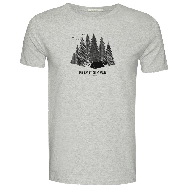 GreenBomb - Nature Keep Guide T-Shirt - T-Shirt Gr S grau GreenBomb - Nature Keep Guide T-Shirt - T-Shirt Gr S grau von GreenBomb